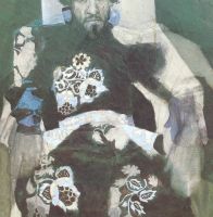 М. Врубель. Портрет мужчины в старинном костюме. 1886