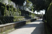 Аллея ста фонтанов на вилле д Эсте в Тиволи