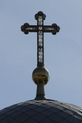 Чудо Ельца - хрустальный крест на Великокняжеской церкви